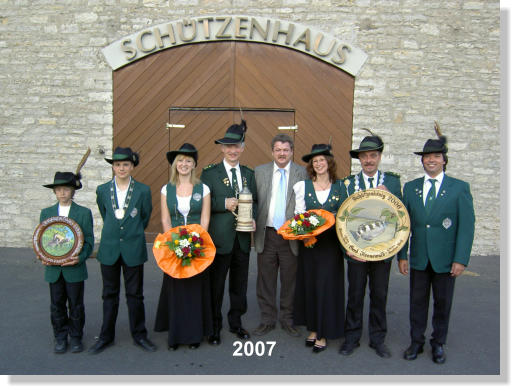 Schützenkönig 2007 - Gerd Kronewald