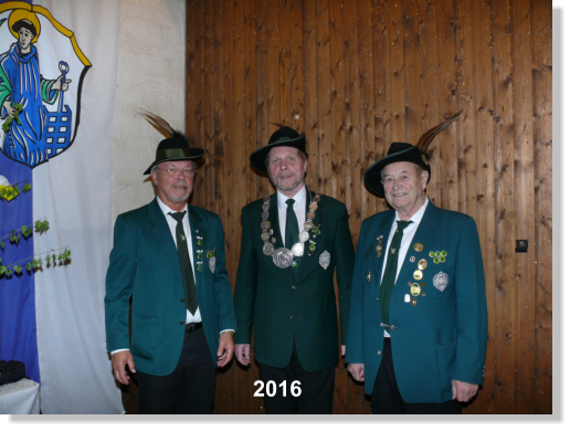 Schützenkönig 2016 - Peter Granath