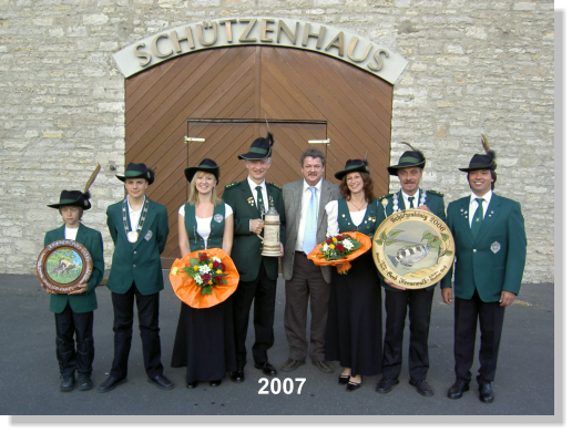 Schützenkönig 2007 - Gerd Kronewald